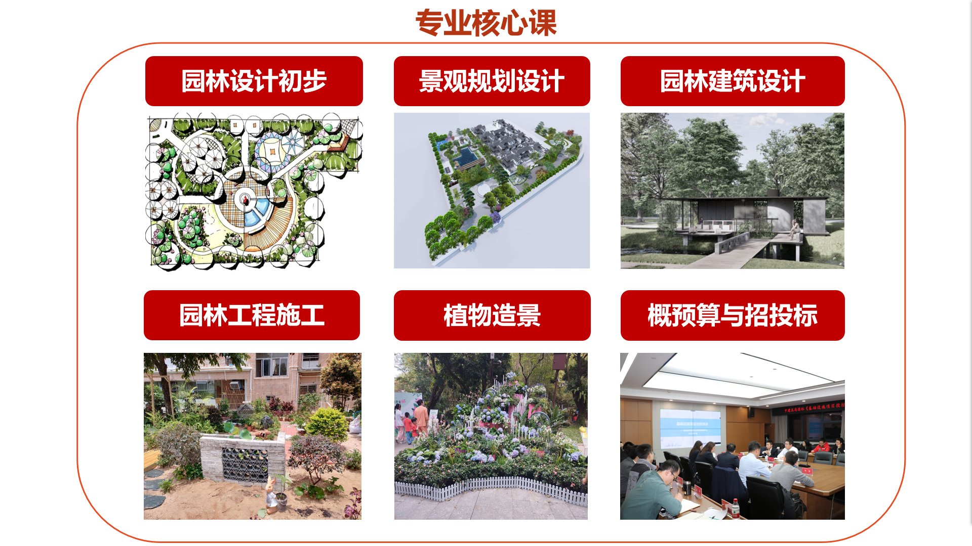 植物设计与造型等专业技术技能